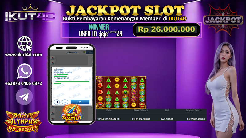 Zeus memunculkan scatter besar di slot dana server Thailand