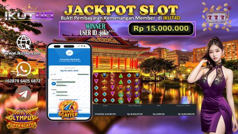 Game online IKUT4D dengan peluang jackpot besar