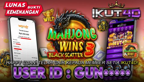 IKUT4D (01) MAHJONG 5JT ID GUN