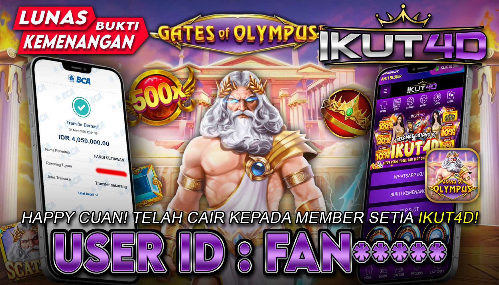 IKUT4D BUKTI KEMENANGAN B