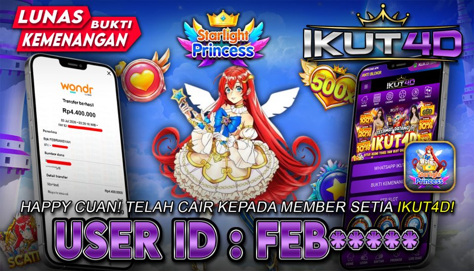 IKUT4D (01) PRINCESS 4,4JT ID FEB