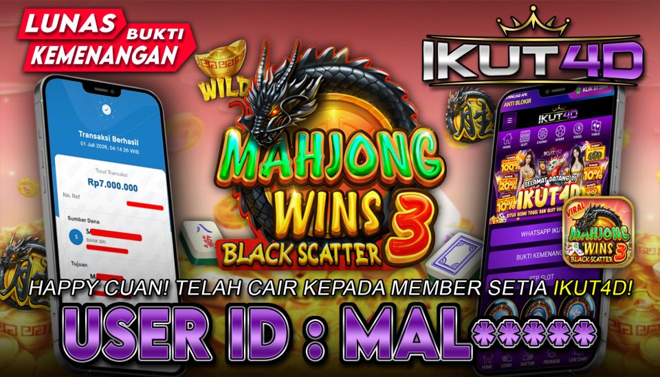 IKUT4D (02) MAHJONG 7JT ID MAL